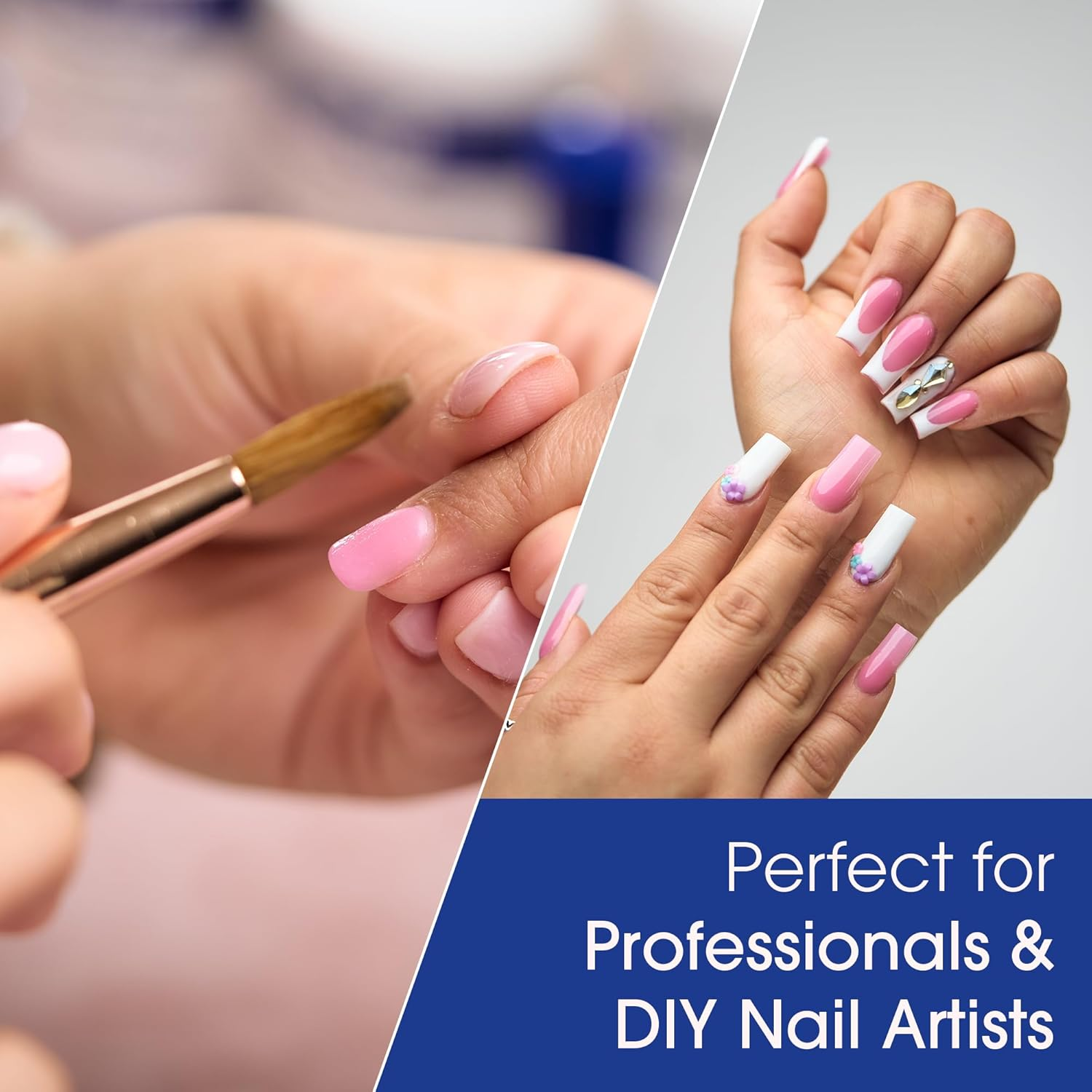 Deenti Nomma plus Professional Liquid Monomer, EMA Nail Liquid for Acrylic Powder, Non-Yellowing Monomer, 4Oz Bottle, Professional Salon Quality Manicure and Pedicure Supplies image number 4