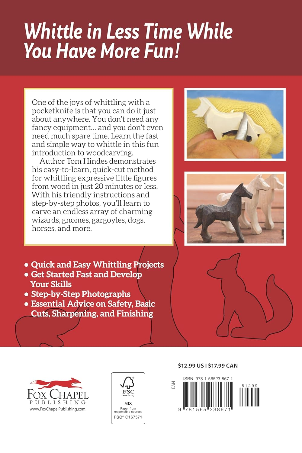 20-Minute Whittling Projects: Fun Things to Carve from Wood: Volume 5 image number 4