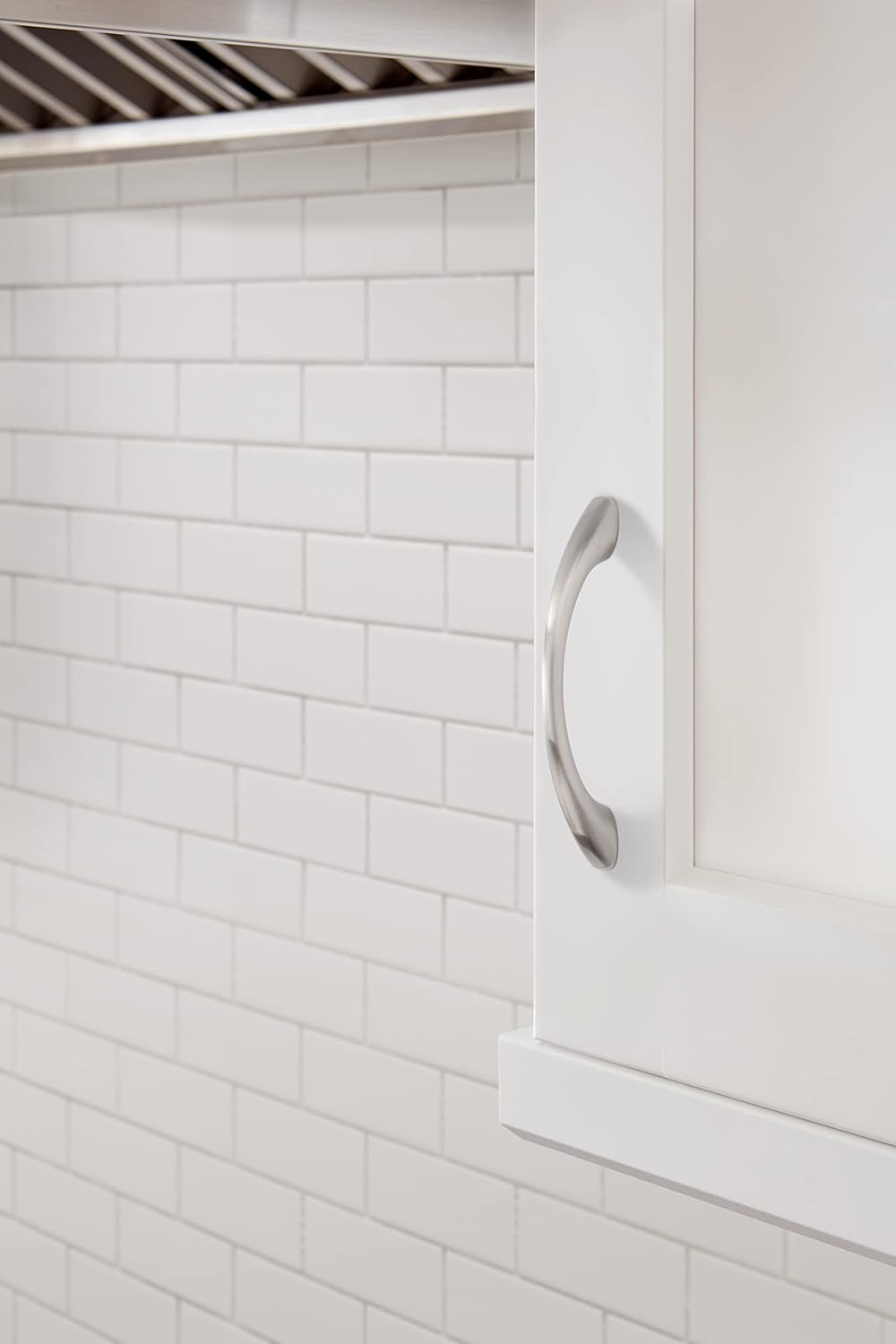 Amerock Allison Value 3-3/4 in (96 Mm) Center-To-Center Satin Nickel Cabinet Pull