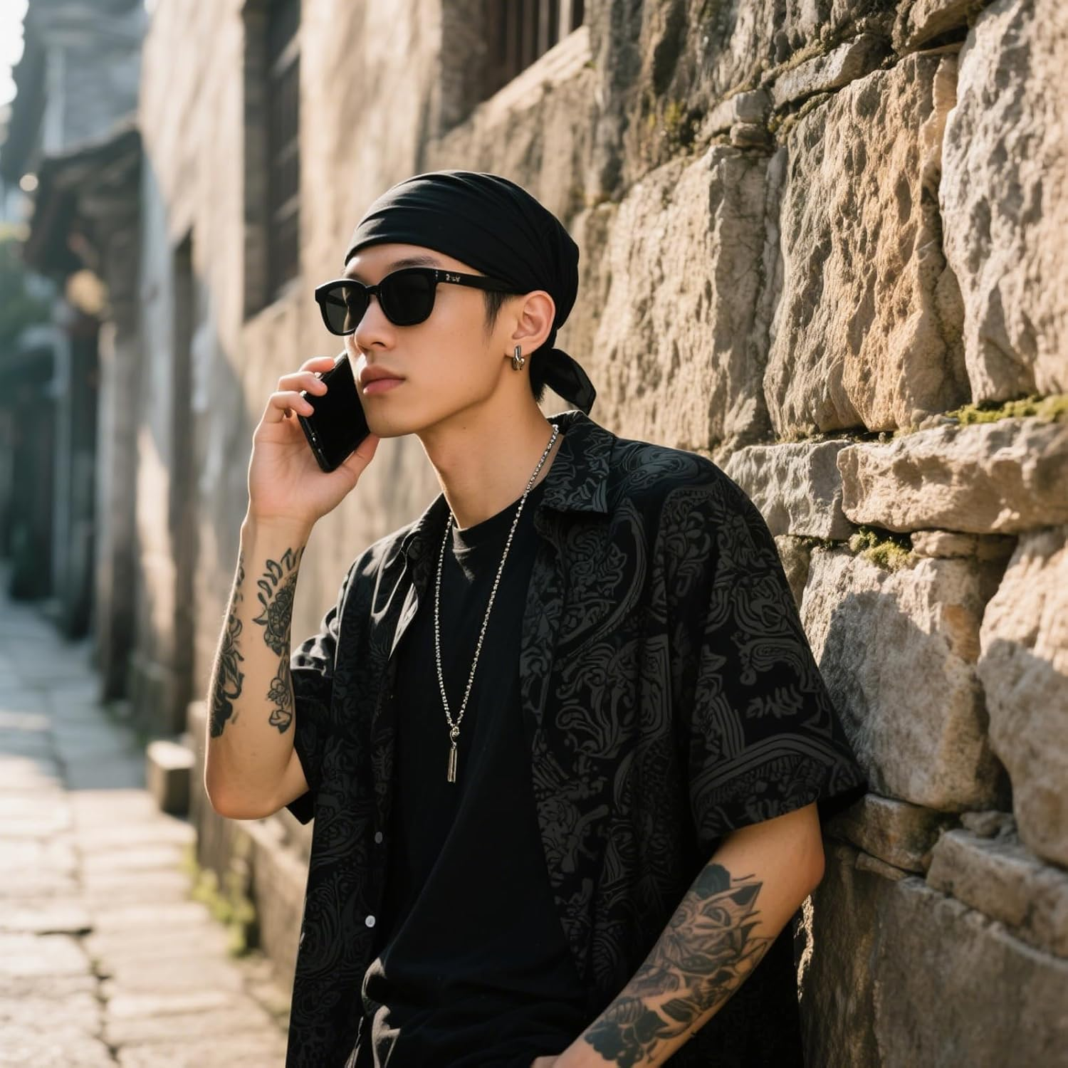 6 Pcs Do Rags Sweat Wicking Beanie Cooling Skull Caps for Men Women Helmet Liner Motorcycle Head Wrap Bandana for Sports Running