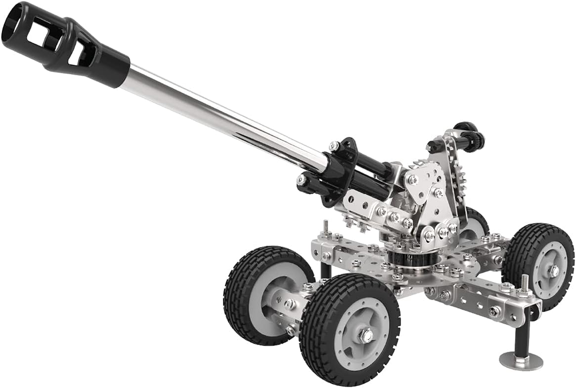 Construct IT Platinum X Military anti Aircraft - Military Equipment Construction Set - STEM Education Toys for 8+ Year Olds - Build Your Own Anti-Aircraft image number 2