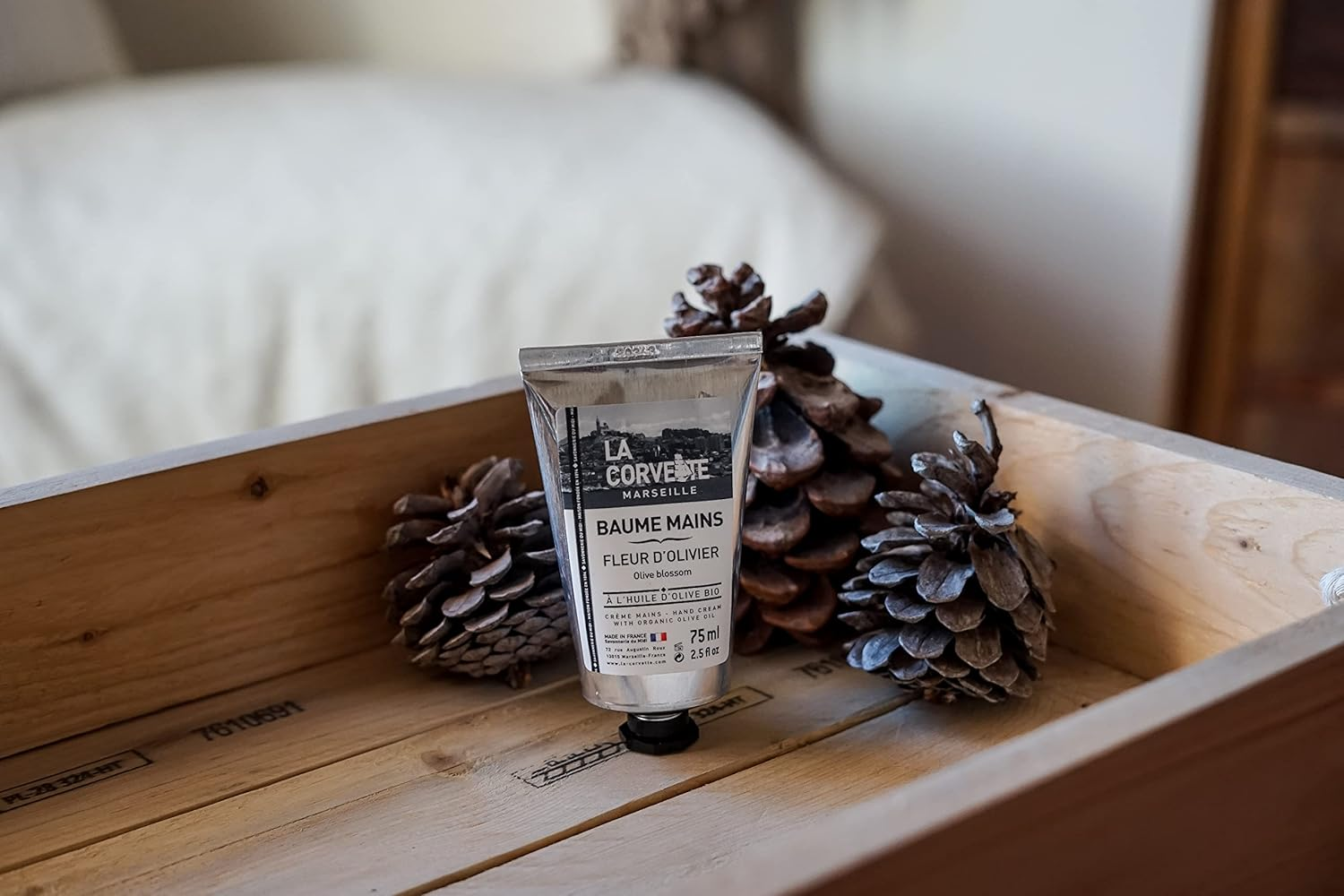 La Corvette Marseille Hand Box Scents of Provence 2-Piece Gift Set image number 4