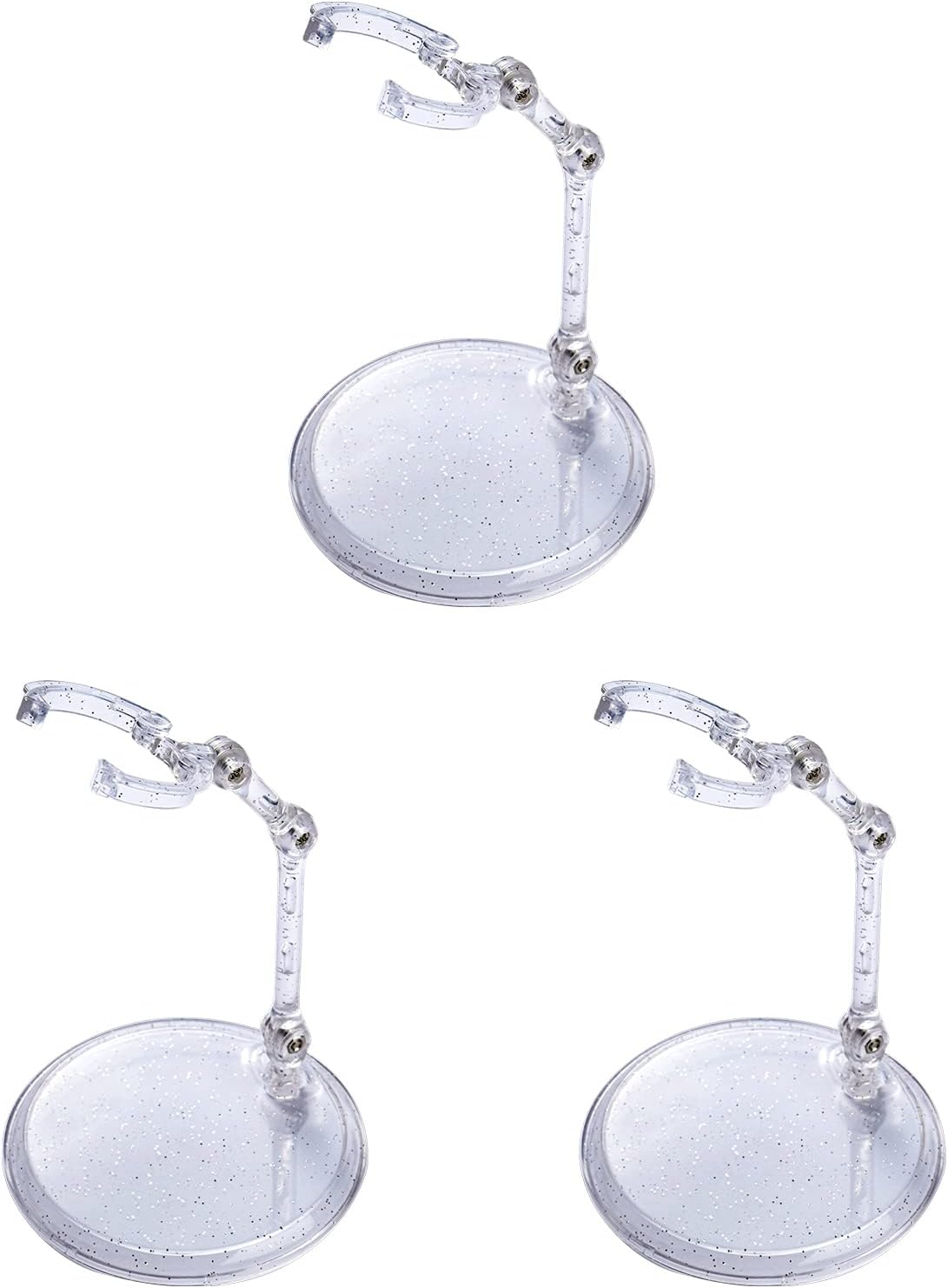 Ddung Doll Stand - Clear Doll Stand for 0.5" to 10" Dolls and Action Figure Stand (3-Pack) image number 6