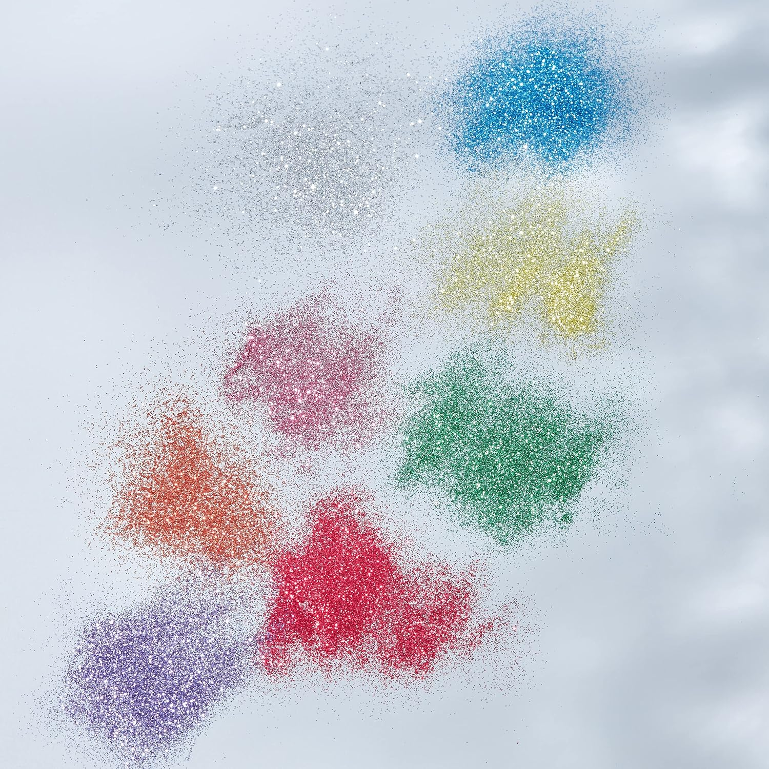 Fine Glitter Shakers by Moon Glitter &ndash; 100% Cosmetic Glitter for Face, Body, Nails, Hair and Lips - 5G - Gold - Blue image number 2