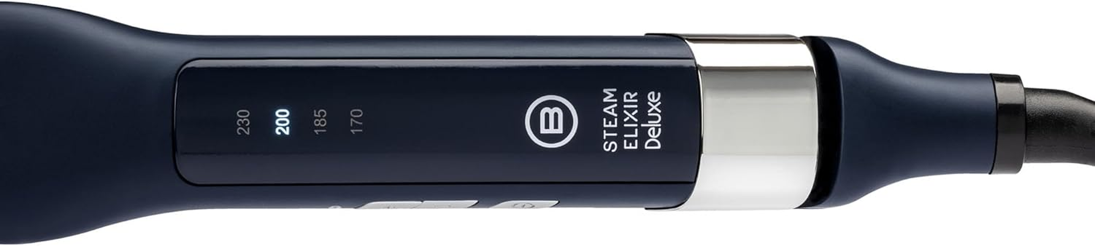 Bellissima Steam Elixir Steam Straightener Straighteners Hair in One Step without Damage Ceramic Keratin Coating Fast Heating 4 Temperature Rounded Design image number 6