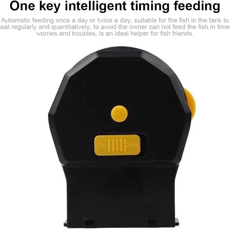 2Pcs Automatic Fish Feeder Timer, Intelligent Vacation Timer Fish Feeder for Turtle Goldfish, Silent Design, Timed and Quantified, Keeps Food Dry Fish Food Dispenser, Suitable for Various Feeds image number 5