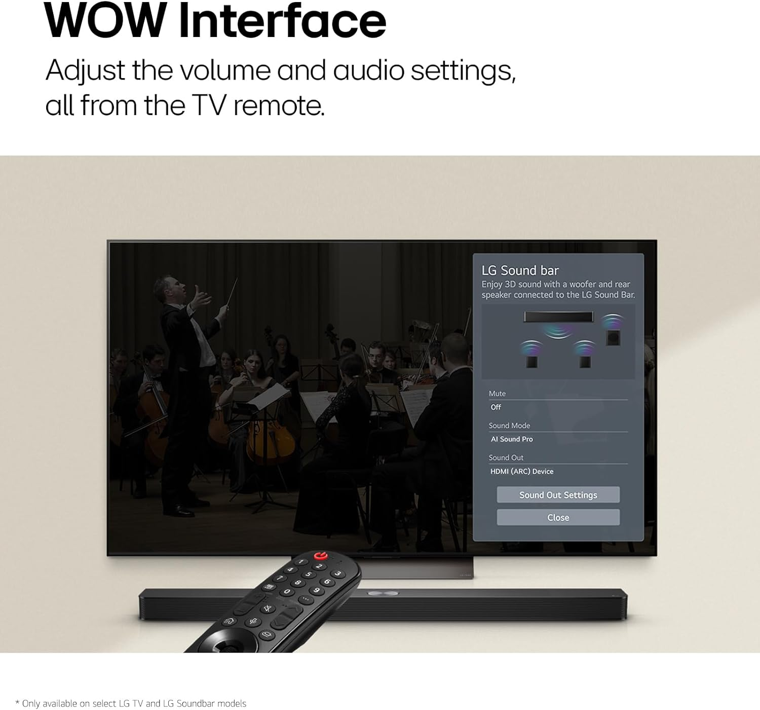 LG S40T 2.1CH 300W Sound Bar with Dolby Digital image number 2