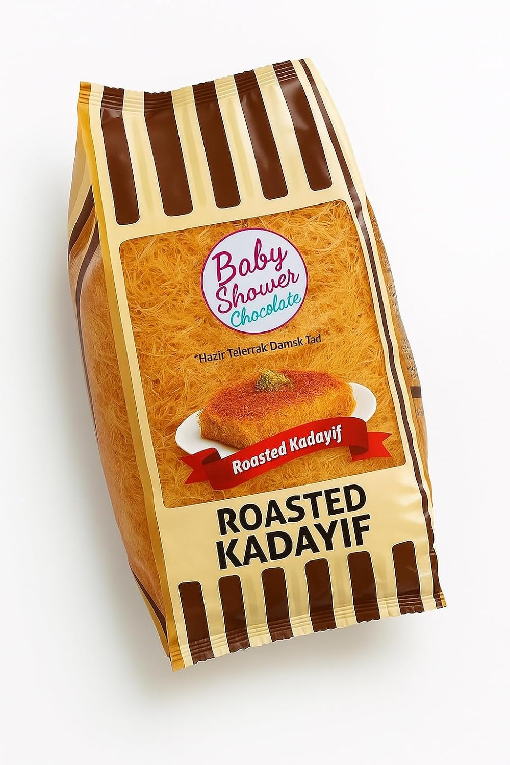 Roasted Kataifi Shredded Fillo Dough, Kurutulmus Kadayif Pastry Dough, Ingredient for the Viral Dubai Pistachio Chocolate Bar, Shredded Phyllo, Kunafa, Knafeh, Katifi, 500G image number 3