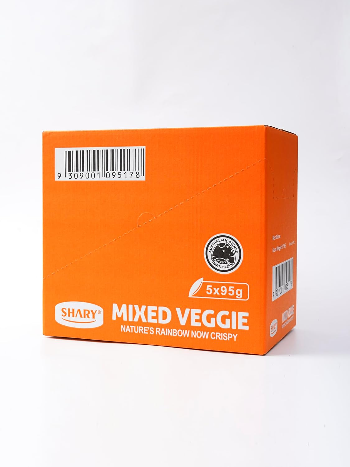 Shary Mixed Veggie Crisps, (5 X 95G) Bulk Pack image number 2