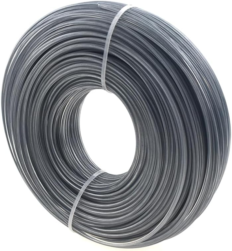Above Land 2.7Mm String Trimmer Line, 100M Length Steel Wire Trimmer Line, Lawn Mower Accessories for Stihl and Other Domestic Garden Mower 1 Roll image number 1