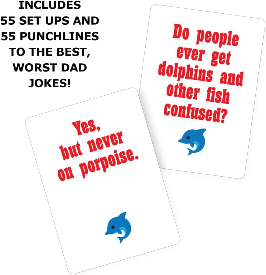 University Games, Bob Moog'S Dad Jokes Matching Card Game, Perfect for Game Night, for Ages 8 and Up, 2-6 Players image number 4