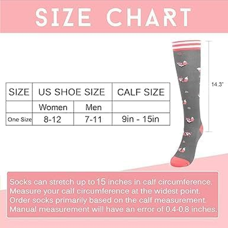 3 Pairs Compression Socks for Women, Travel & Flight Support, Nursing, Pregnancy, 20-30Mmhg, Running, Men, Compatible with Long Flights - Fengea - Animal image number 5