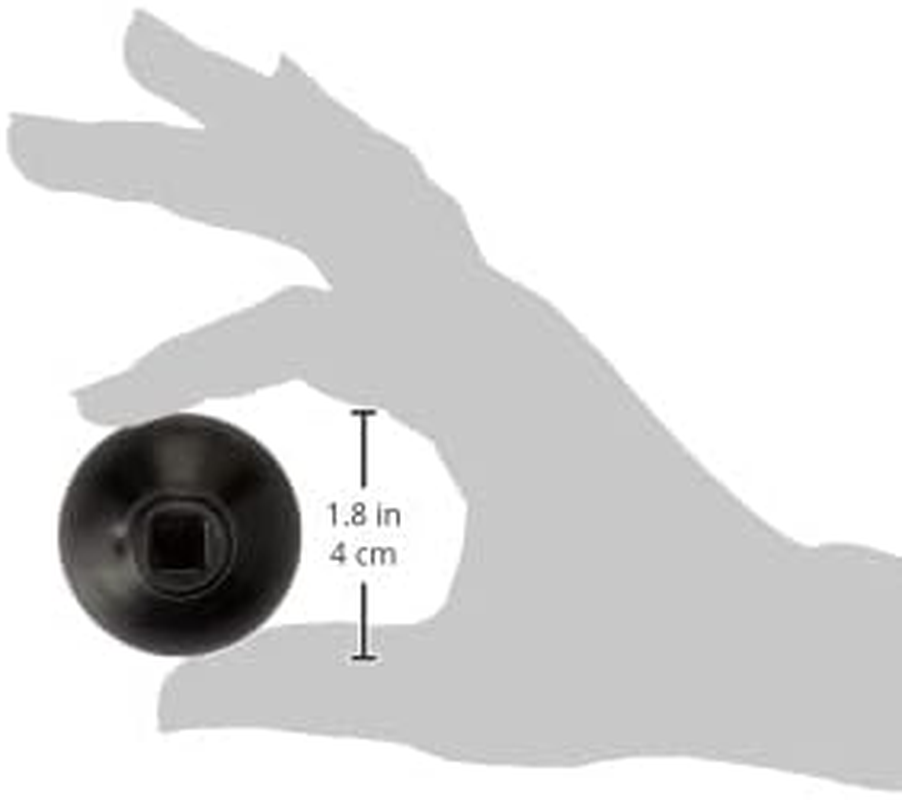 Sterlingsrl8Bk Rim Knob Sets, Black, Set of 2 Pieces image number 1