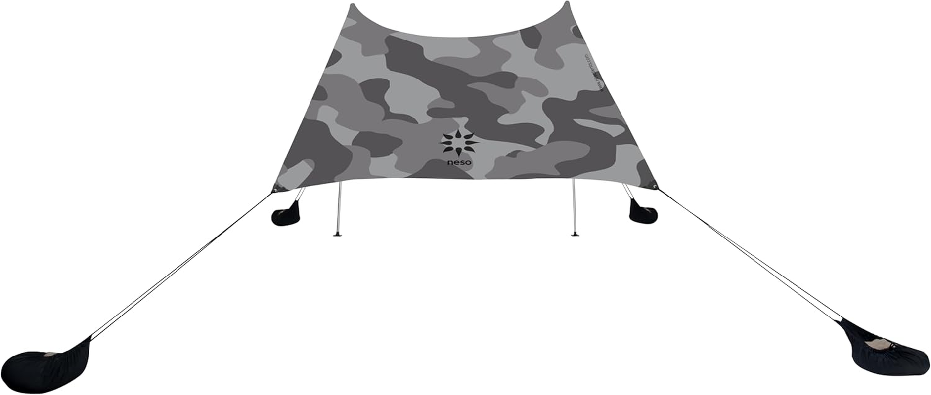Neso Tents Grande Beach Tent, 2.1 M(7Ft) Tall, 2.8M(9Ft) X 2.8M(9Ft), Reinforced Corners and Cooler Pocket