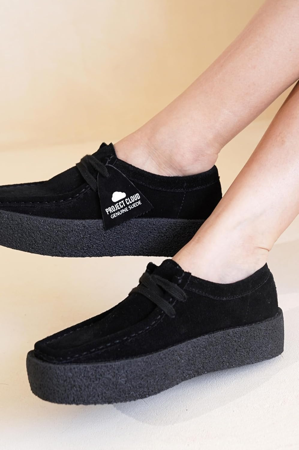 Project Cloud Genuine Leather Womens Shoes - Non-Slip Platform Loafers for Women with Memory Foam Insole - Stylish Oxford Fall Shoes for Women 2025 (WALLYCHUNKY) image number 6