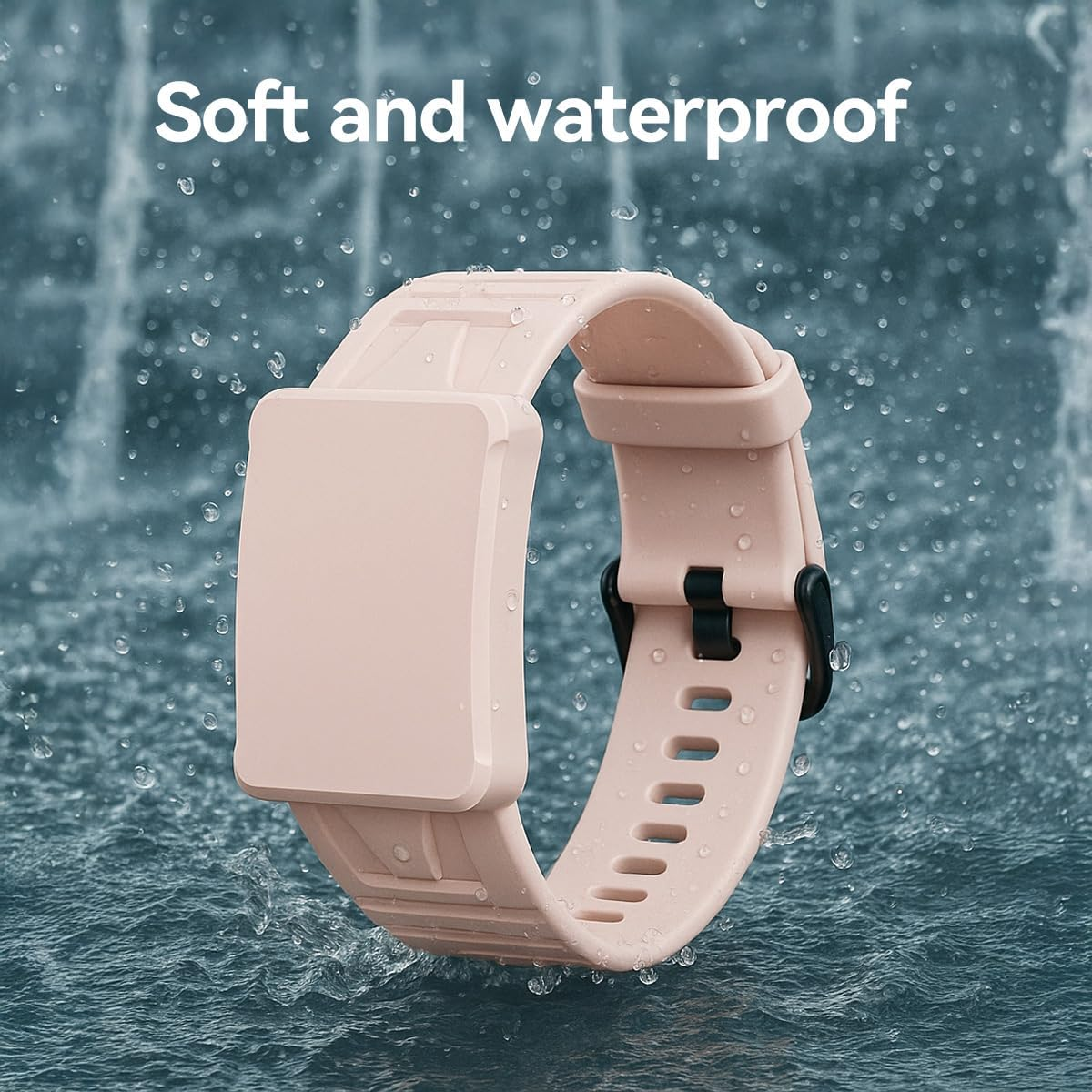 T Tersely 3Pack Adjustable Watch Bands Compatible with WHOOP 5.0/4.0/3.0, Soft and Durability Silicone Waterproof Whoop Straps for Enhanced Performance