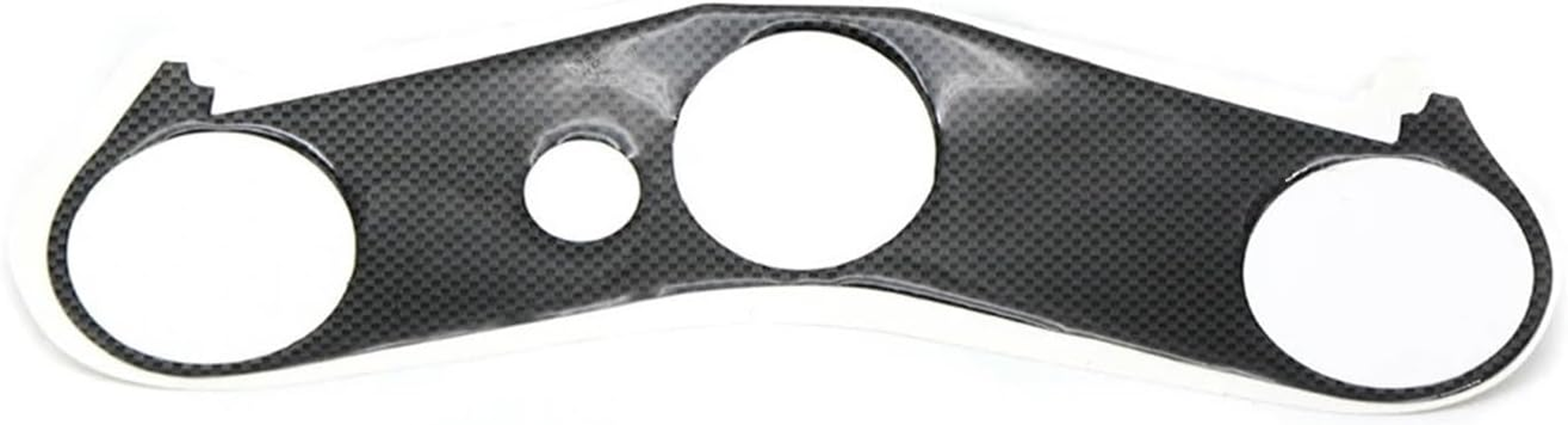 Jininshengxindianzi Compatible with Yamaha YZF-R1 YZF R1 YZFR1 2002 2003 2004 Motorcycle Tank Protection Plate Fork Badge Steering Bracket Cover Decal Sticker (Color : CF R1 Logo)