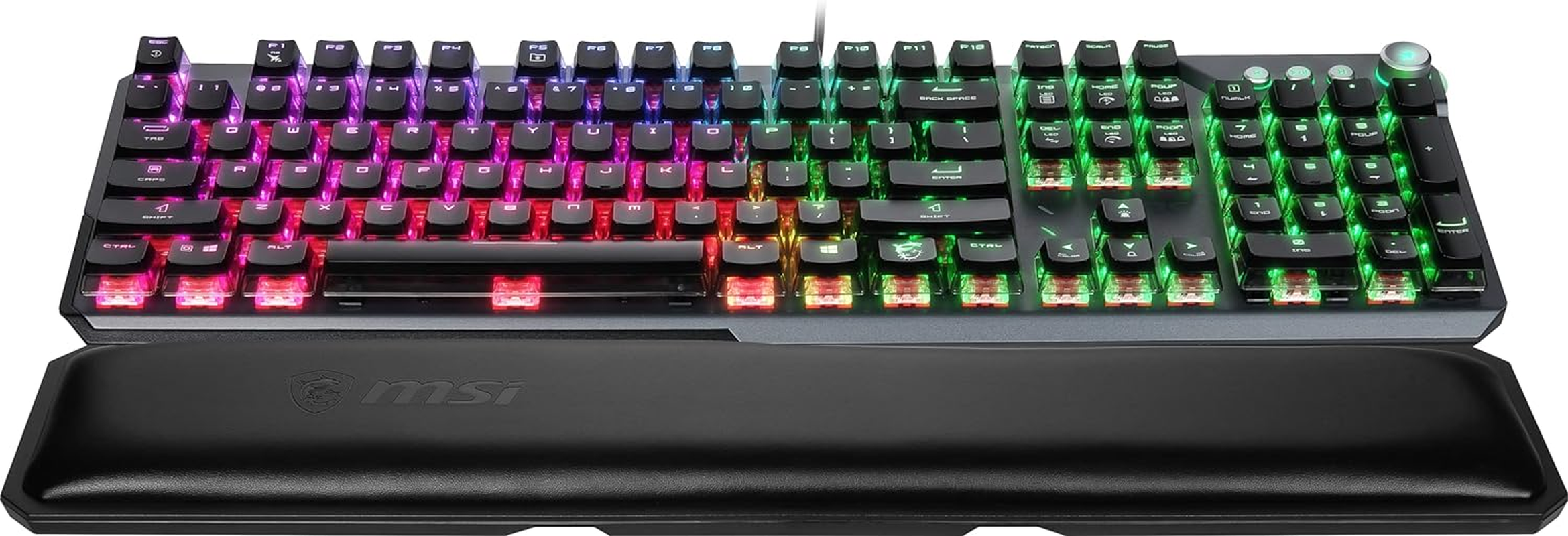 MSI Vigor GK71 Sonic US Mechanical RGB Gaming Keyboard Sonic Red Switches image number 6