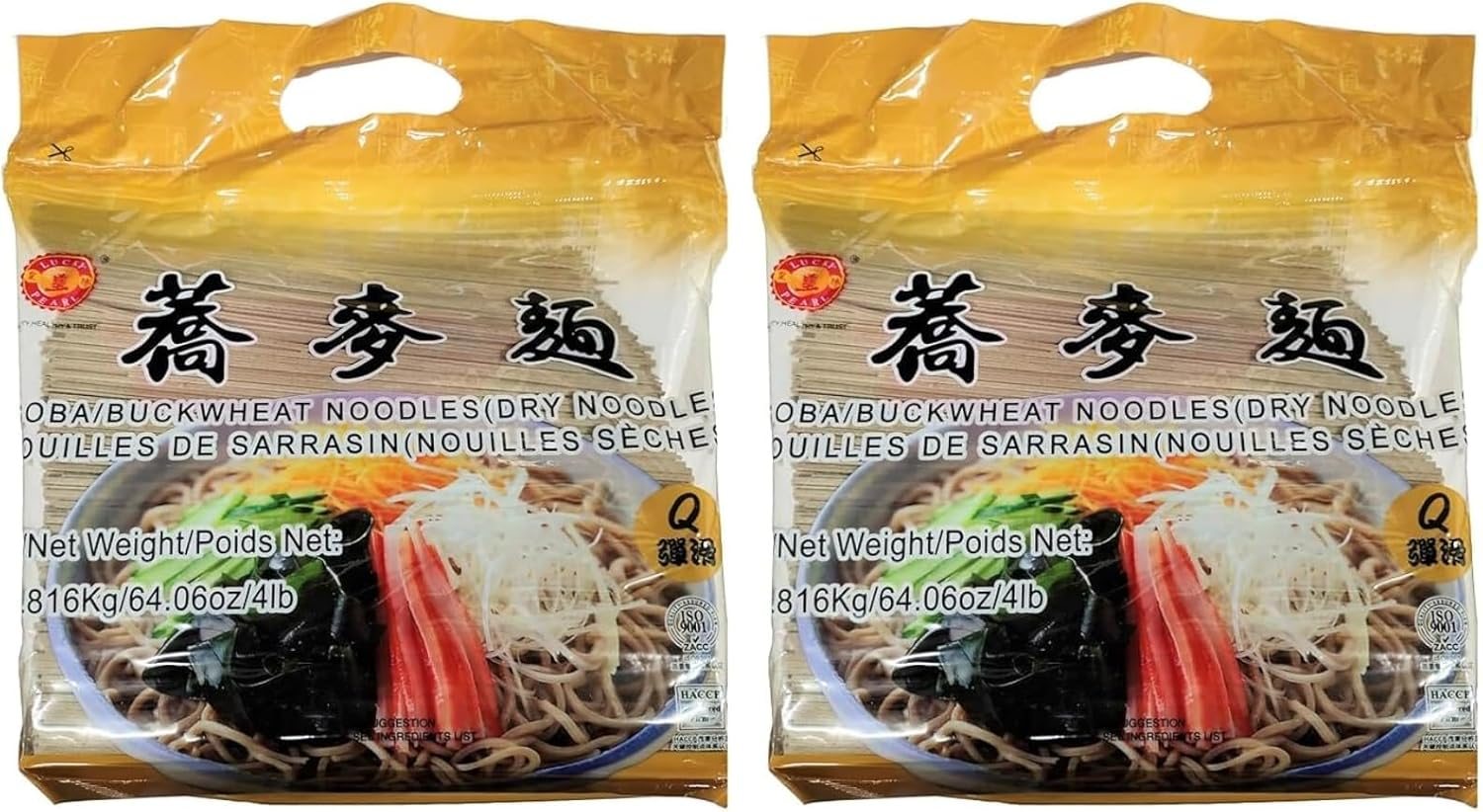 Lucky Pearl Soba Buckwheat Noodle 1.816 Kg image number 2