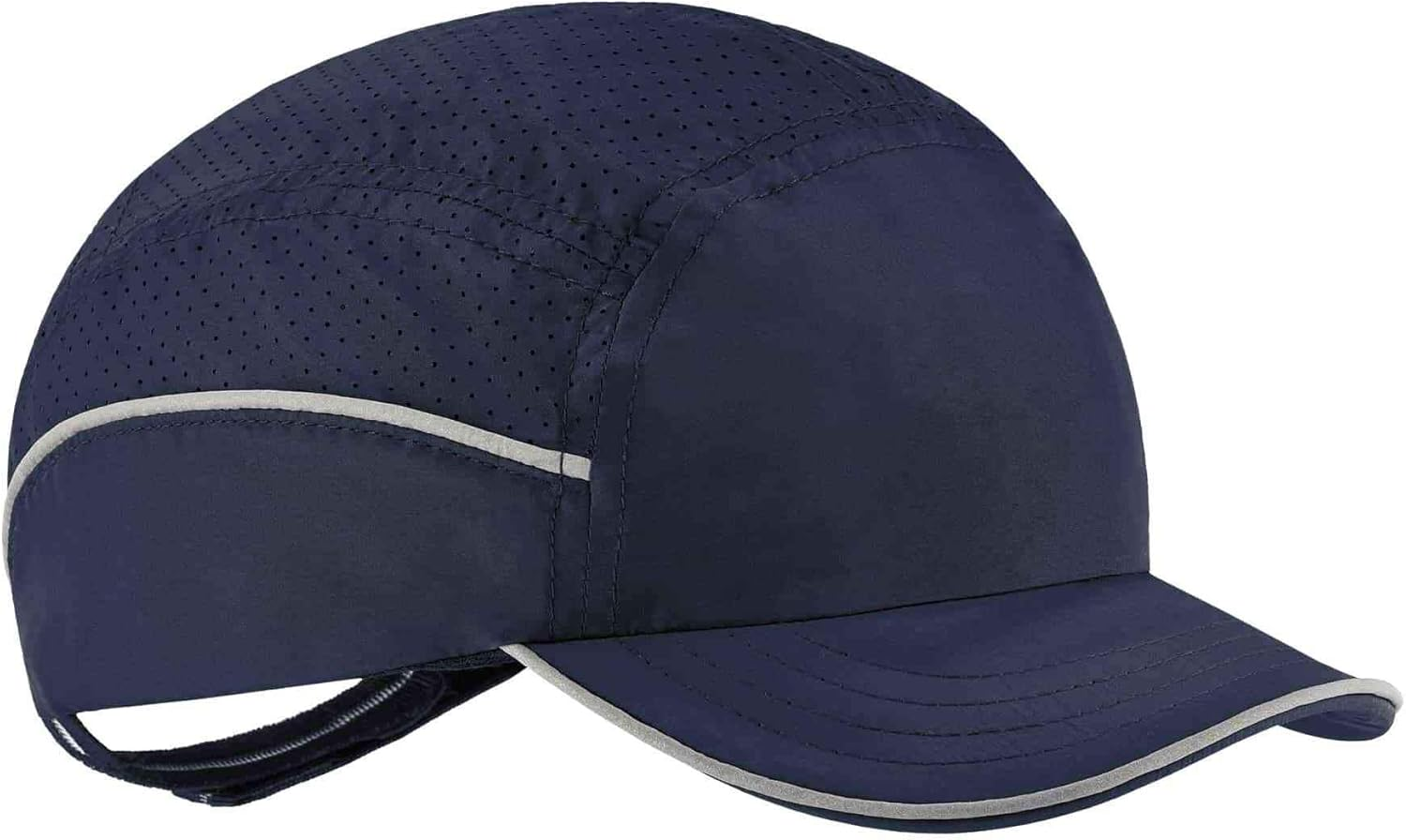 Ergodyne Skullerz 8955 Lightweight Bump Cap, Baseball Hat Style, Breathable Head Protection, Micro Brim, Navy