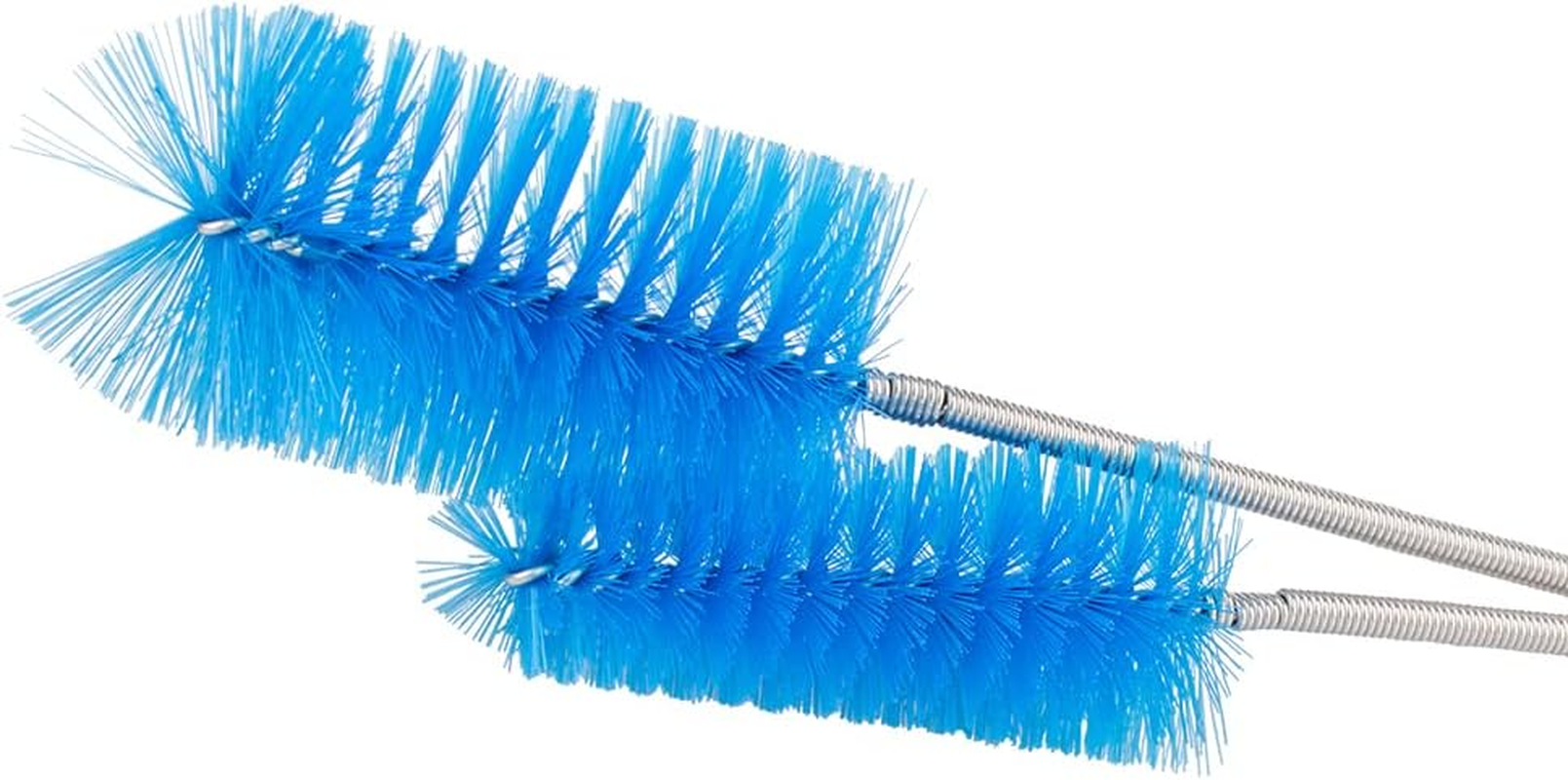 Danzix 3 Pcs Flexible Drain Brush, 67 Double Ended Stainless Steel Long Pipe Cleaners with 2 Pcs 10-Inch Straw Cleaning Brush for Fish Tank,Hose/Glass Tube,Shower Sink Drain,Home Kitchen image number 2