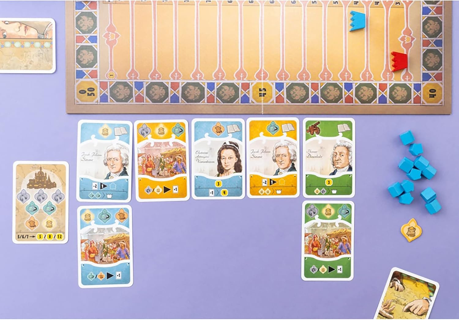 Capstone Games Catherine the Cities of the Tsarina Board Games image number 3