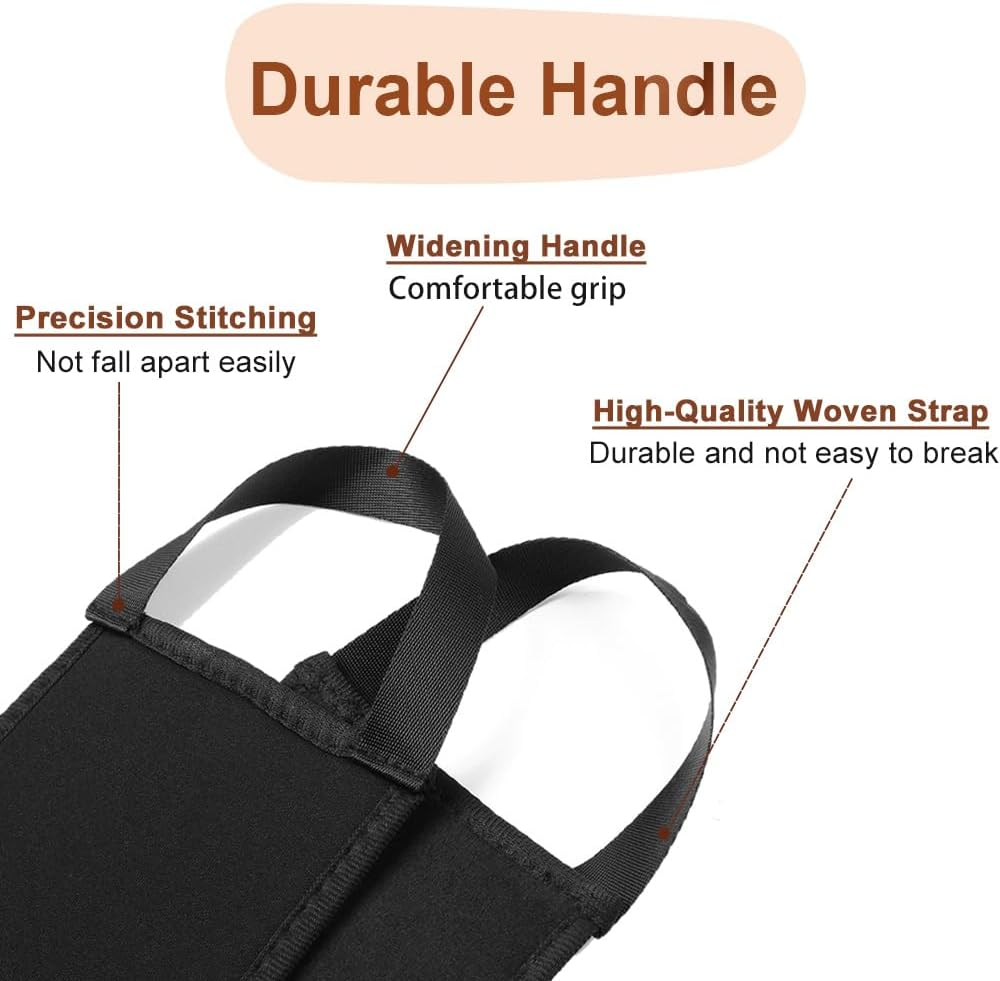 Self Tanner Back Applicator - Lotion Back Tanning Applicator for Self Tan Back Applicator, Achieve Smooth Even Finish on Hard-To-Reach Areas with Back Applicator for Self Tanning - Black image number 2