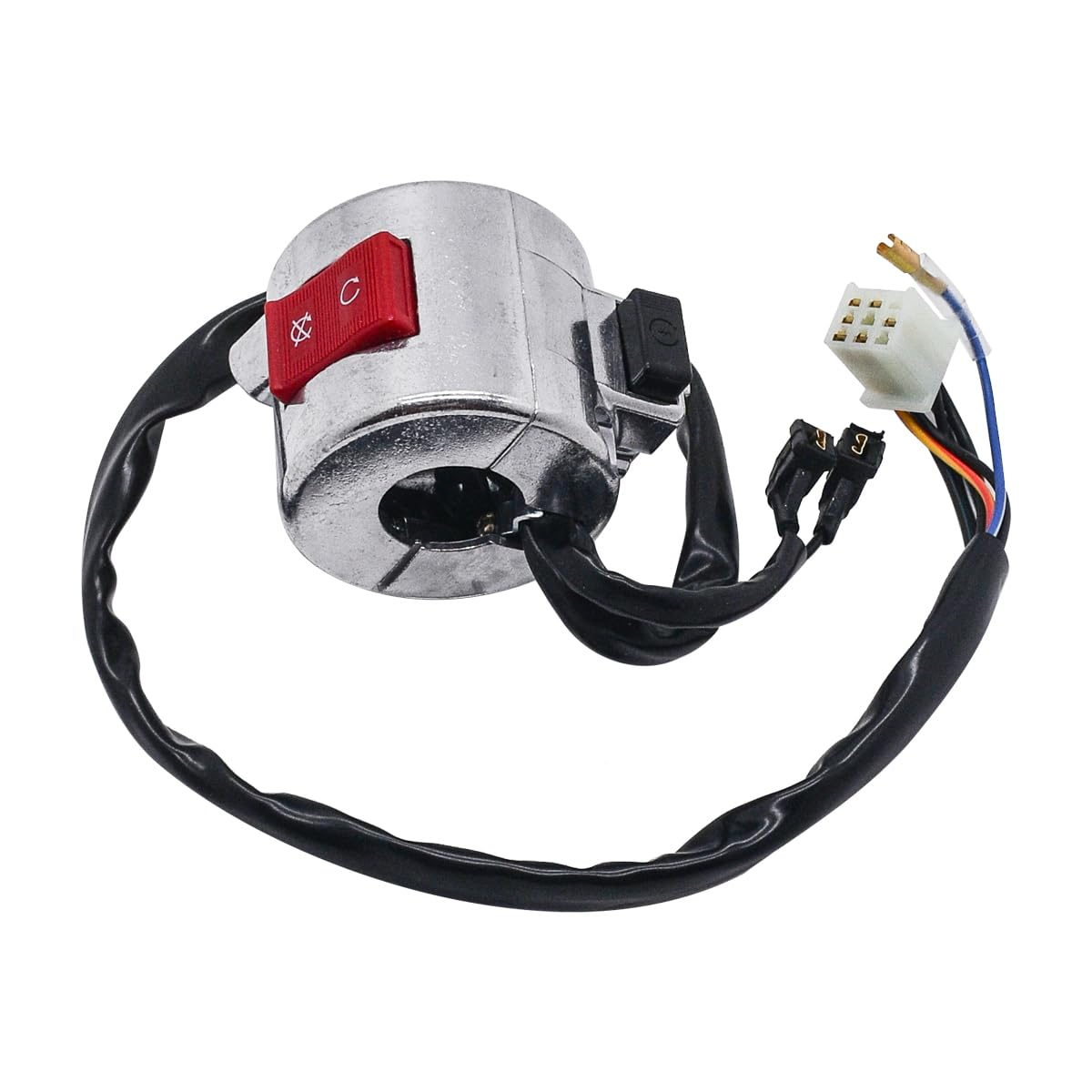 VT750 Right Start Stop Kill Control Switch for Honda Shadow ACE 750 VT750 VT750C VT750CD 1998 1999 2000 2001 2002 2003 Replace 35130-MBK-J01 35013-MBA-010 image number 4