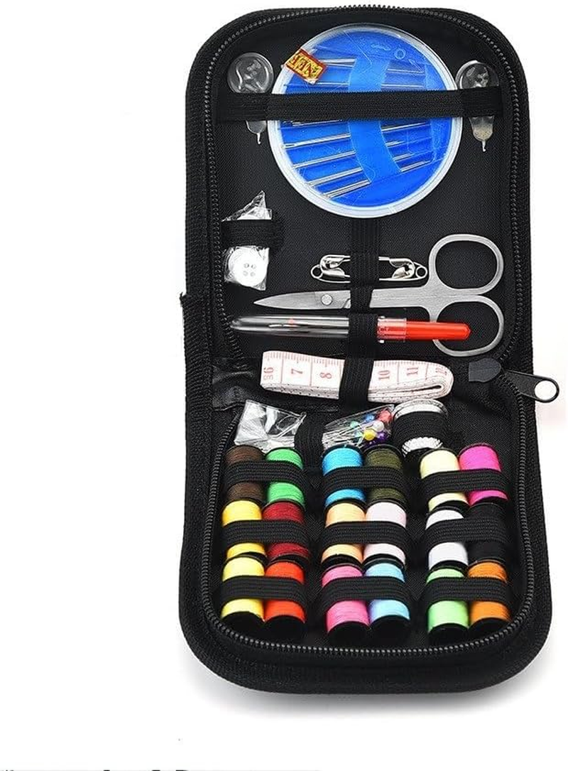 LORJE Sewing Kit, Sewing Supplies for Home Travel and Emergency, Portable Sewing Kit, Seam Ripper Needle Thimble (64 Pcs Sewing Tools) image number 1