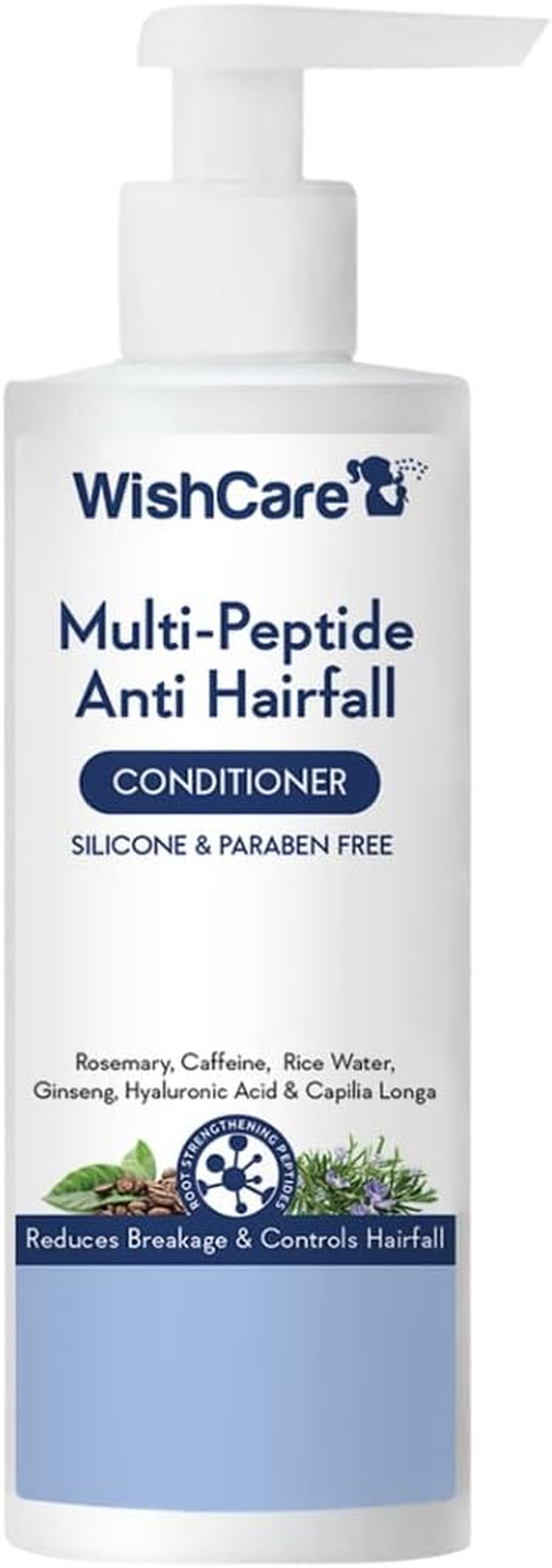 Multi Peptide anti Hairfall Conditioner - for Women & Men -Hair Conditioner for Frizzy Hair- Rice Water, Rosemary, Capilia Longa & Caffeine 200Ml image number 2