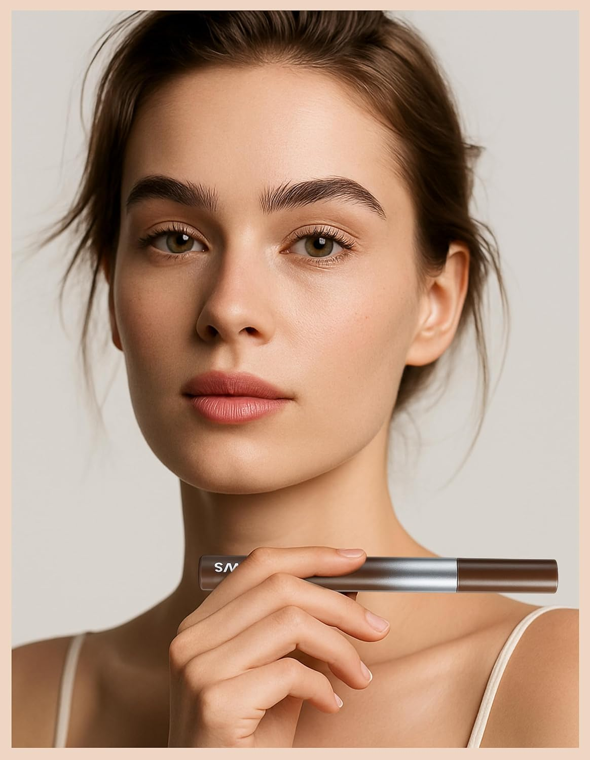 Erinde Microblading Eyebrow Pen, Waterproof Liquid Eyebrow Pencil for Women, Long Lasting Natural Brows Eyebrow Pens, Creates Full Realistic Hair like Strokes, Outlining Filling Eyebrow Makeup #03 image number 4