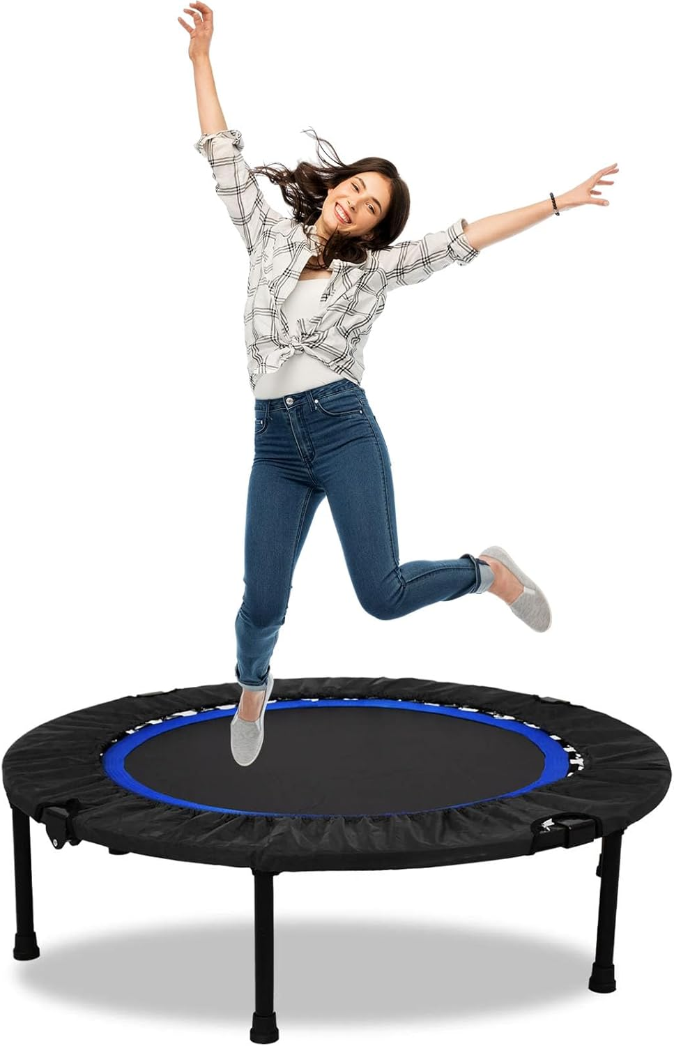 ADVWIN Trampoline, 40 Inch Fitness Mini Trampolines, Suitable for Adult and Kids Indoor/Outdoor Workout Max Load 150KG image number 3
