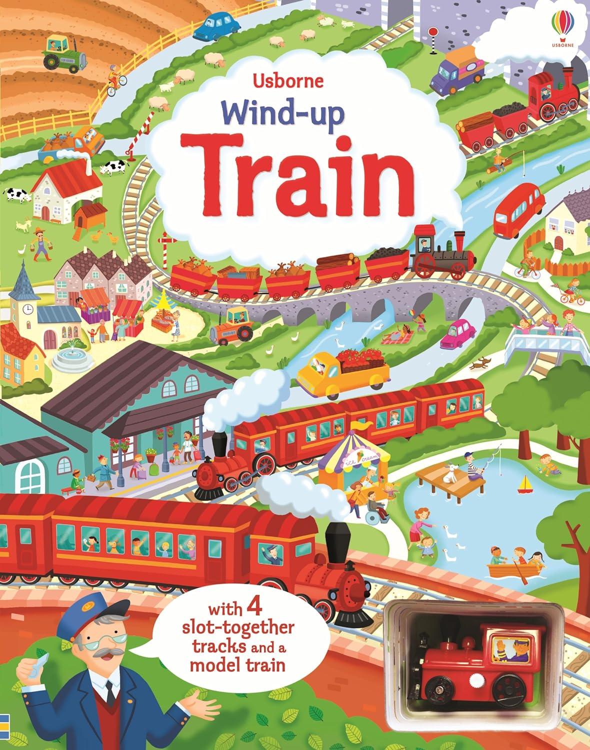 Usborne Wind-Up Train Book image number 4