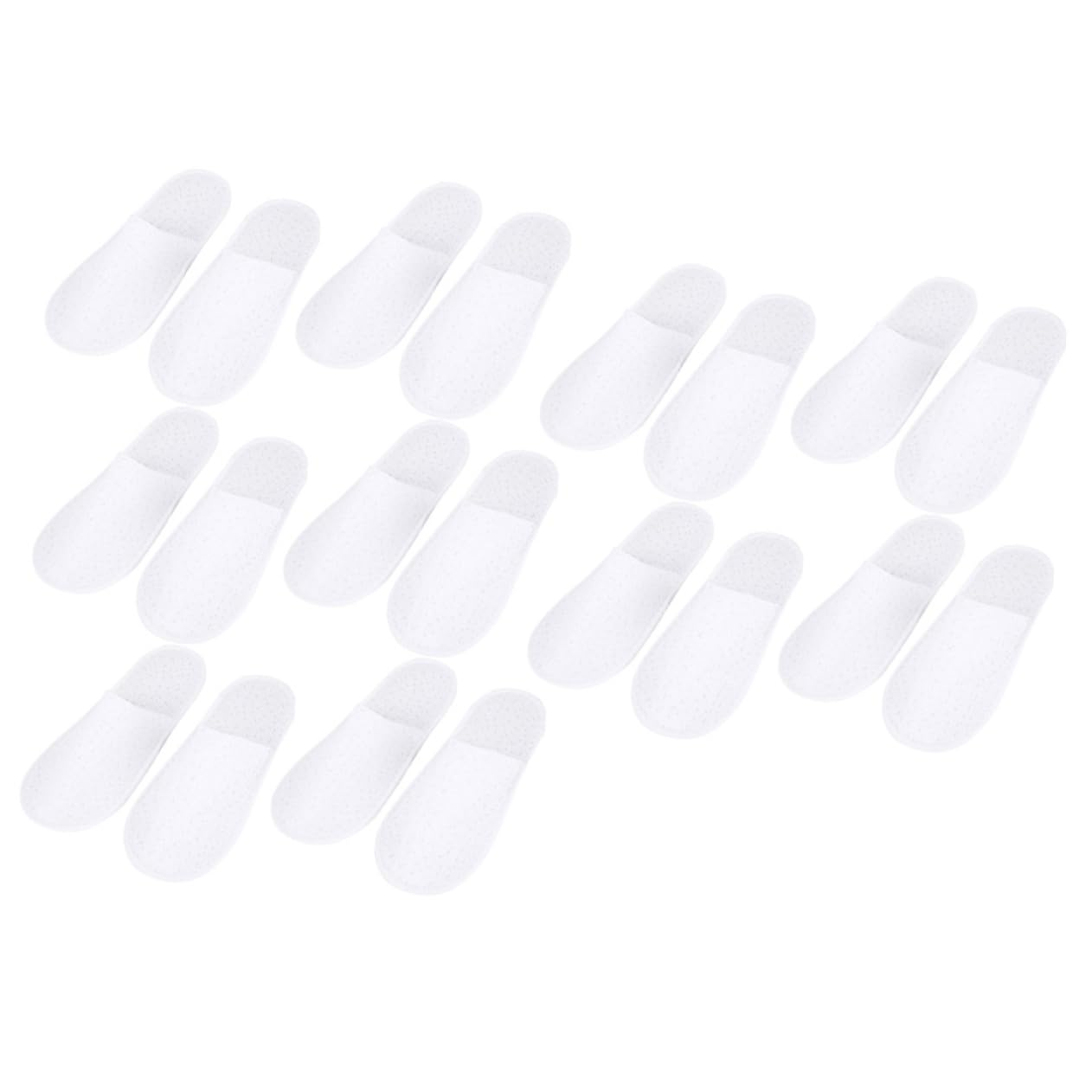 SOESFOUFU 10Pairs Slip Guest Slippers Disposable Thin Travel Slippers for Hotel Spa Salon image number 2