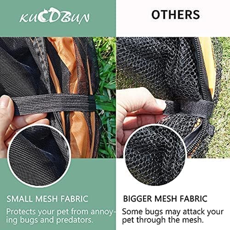 Pop up Pet Tent Outdoor Cat Enclosures, Outdoor Portable Cat Playpen with Cat Tunnel, Play Tents for Cats Rabbits Ferrets Small Animals, outside Indoor Cat House， Love What You Love