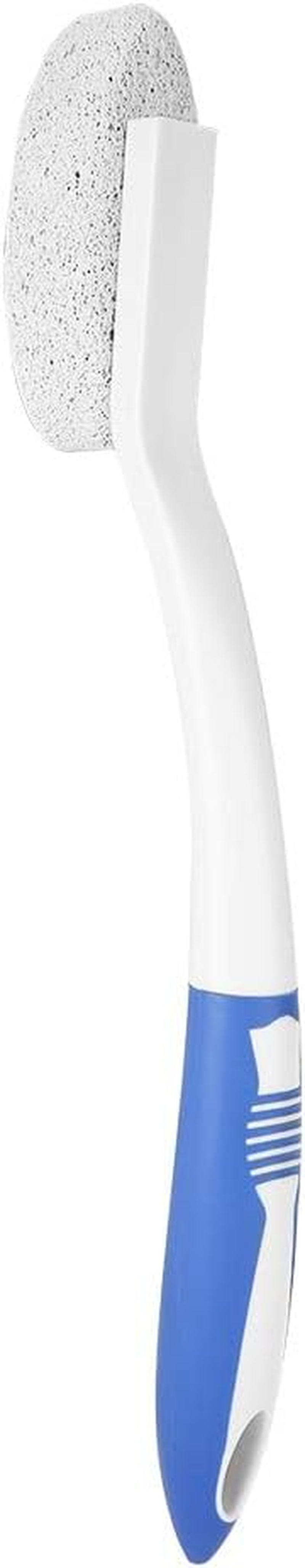 Foot Brush, Long Handle Foot Pumice Stone Brush, Foot File, Foot Care Whetstone for Removing Dead Hau Pumice Stone Foot Massage Cleaner for Foot Care and Pedicure image number 2