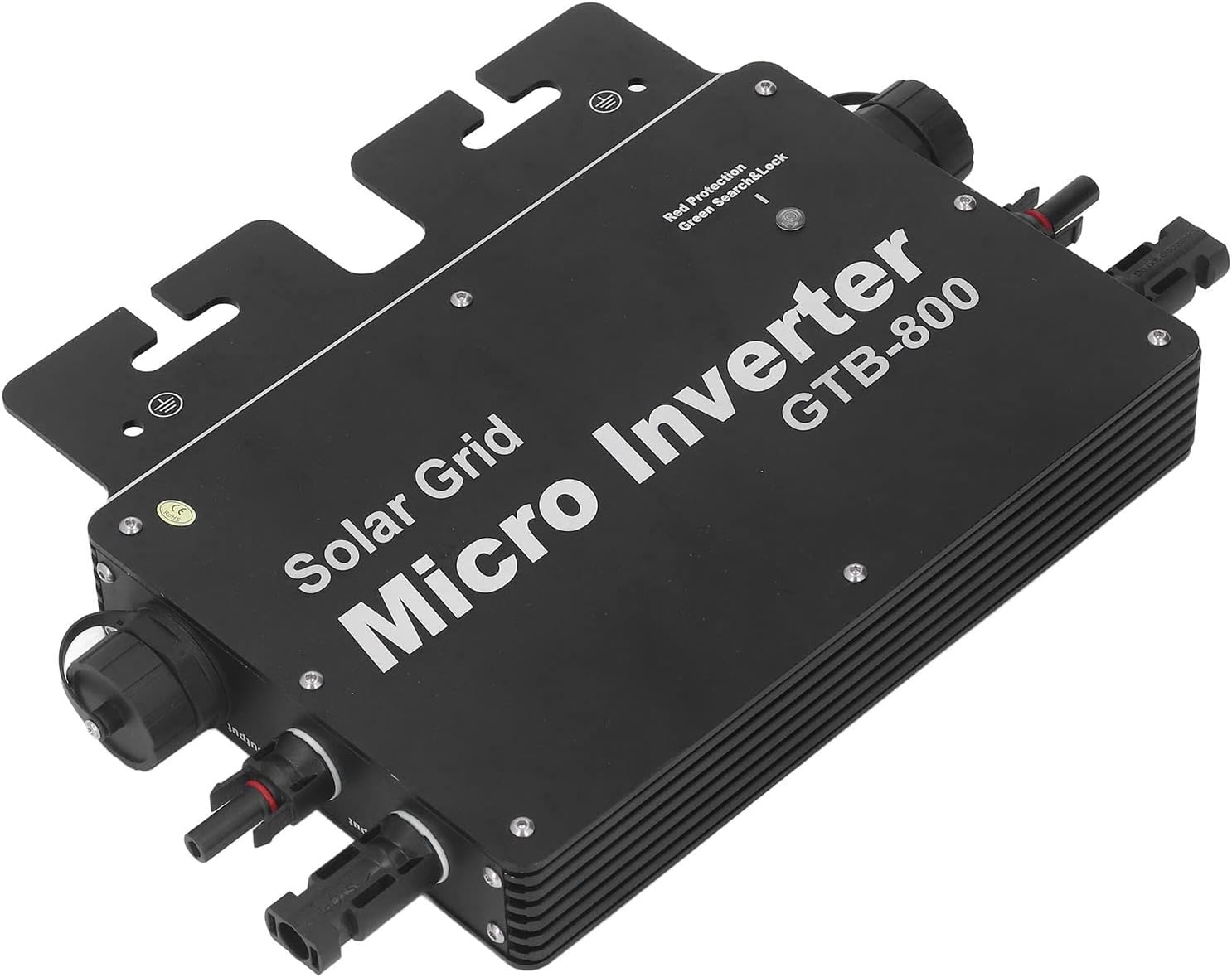 Marhynchus 800W Solar Inverter Wifi Control Automatic Identification Power Inverters DC to AC 120V Solar Grid Tie Micro (AU Plug) - Silver image number 4