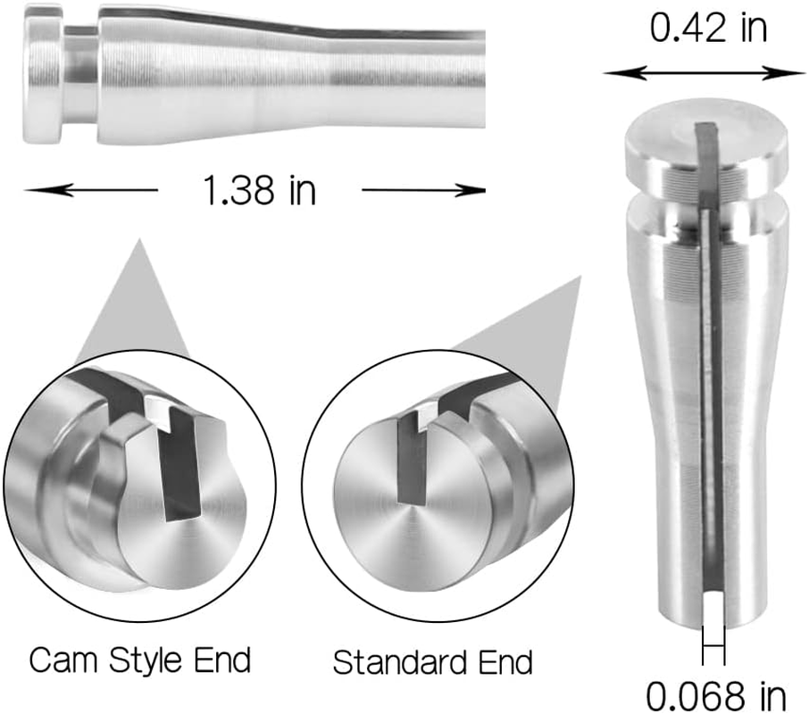Car Door OEM Cable Fix Part for F-Series, E-Series, Ranger, Expedition, Excursion, Navigator - Vehicle Door Latch Lock Cable Repair Kit (6 Standard Ends and 2 Locking Cam) image number 2