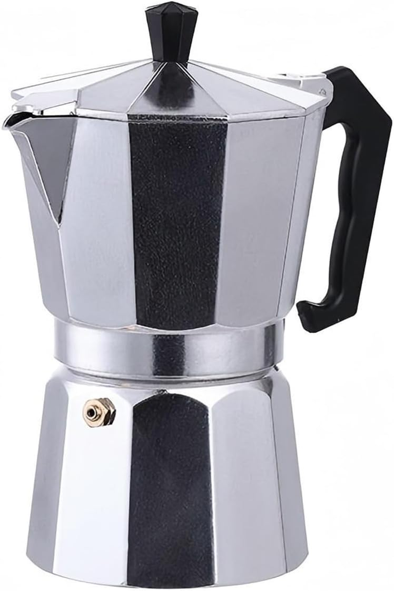 Tongke Moka Coffee Pot Maker, Aluminium Espresso Maker for Camping, Stovetop & Gas Hob - Compact Italian Style Coffee Maker, Easy Clean & Gift Ready (6-Cup) image number 1
