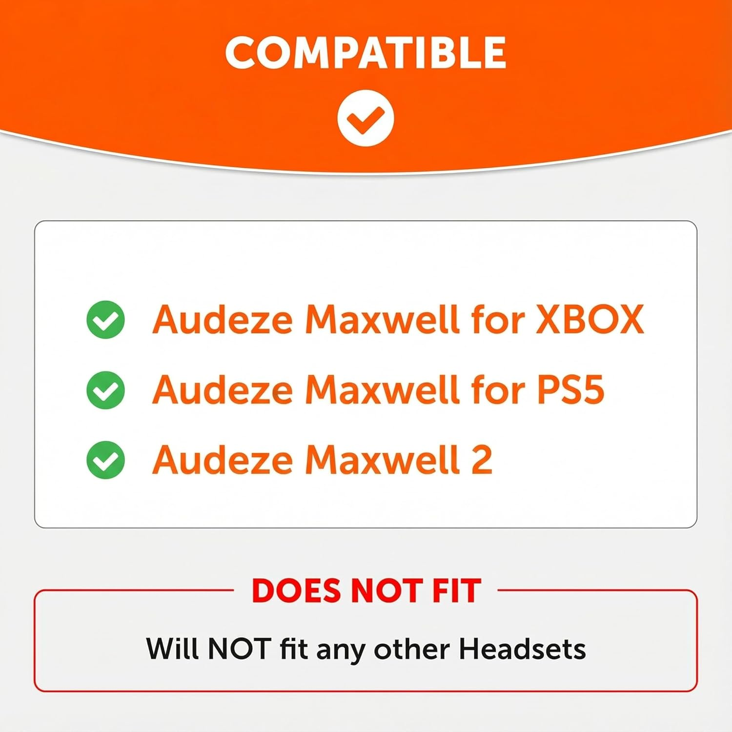 WC Headbandz Maxwell V2 &ndash; Upgraded Silicone Headband Replacement Compatible with Audeze Maxwell 1 and 2 for Xbox & PS5 by Wicked Cushions | Wider Weight-Distributing Design | Black - Emerald Tide image number 6