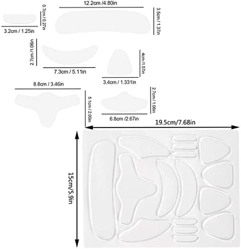 16Pcs Silicone Anti-Wrinkle Patches for Forehead, Eyes and Chin, Washable and Reusable for Enhance Skin Elasticity and Lift Skin image number 1