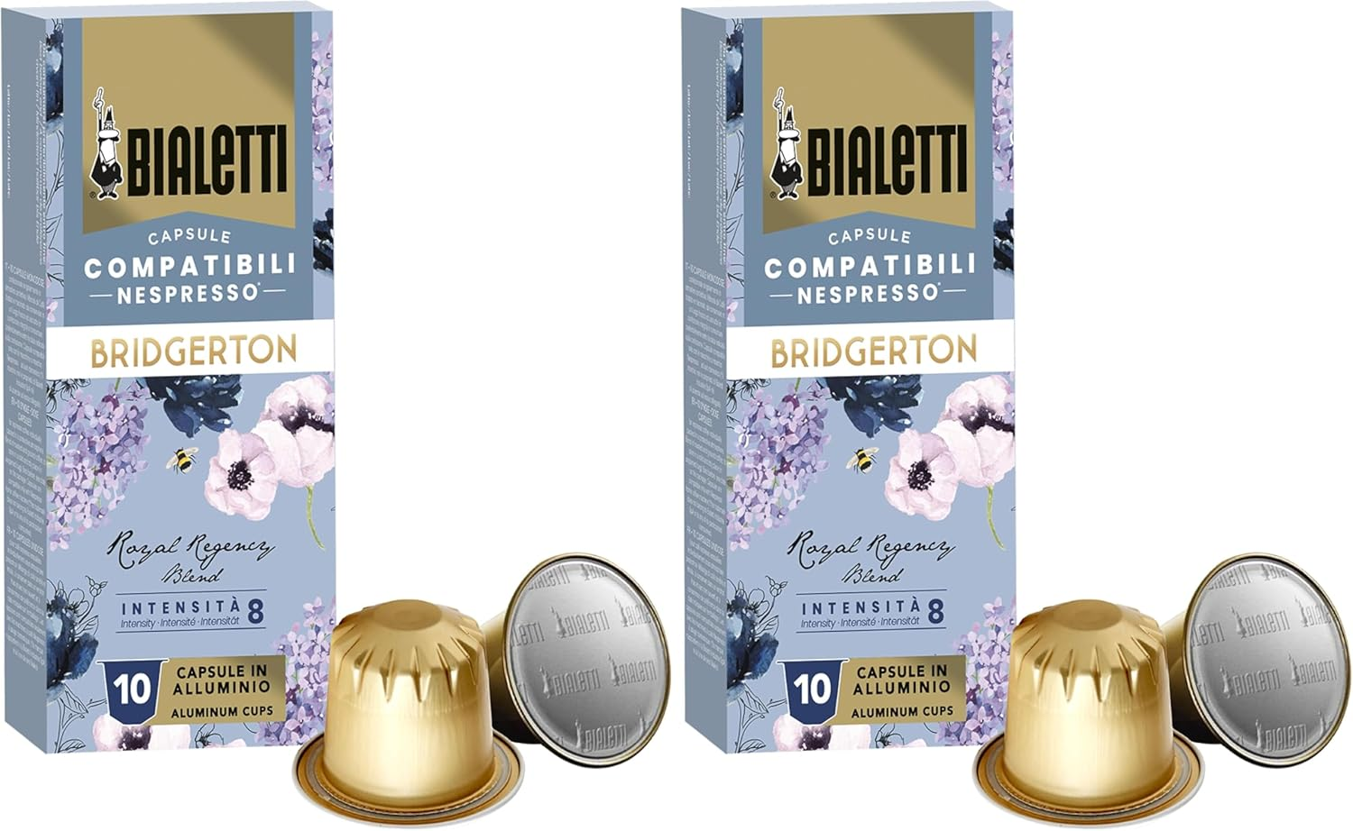 Bialetti - Bridgerton Ground Coffee, Gift Tin + Ground Coffee, 250G, Royal Regency Flavour, Bag with Flavour-Saving Valve image number 2