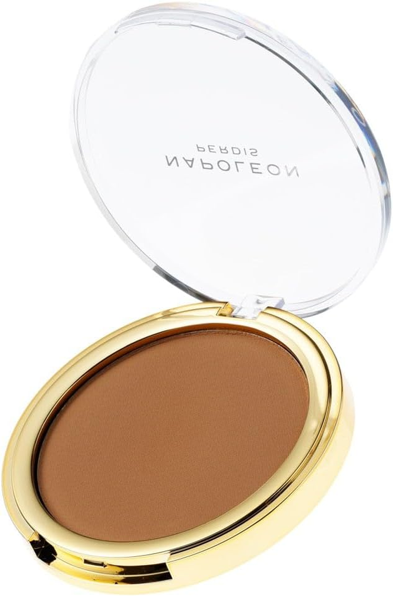 Napoleon Perdis Bronze Icon Matte | Bronzer Powder for a Sun-Kissed Look | Blendable + Buildable | Matte Finish | Argan Oil for Conditioning | Vegan & Paraben-Free | Medium (7G) image number 1
