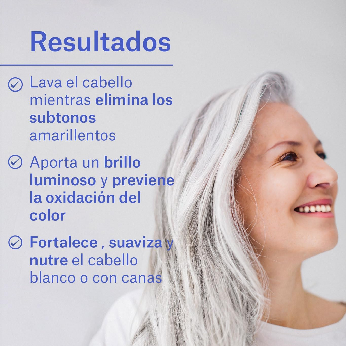 Naturvital Silver Shampoo with Blueberry Extract for Blonde, Silver, White or Grey Hair -300Ml