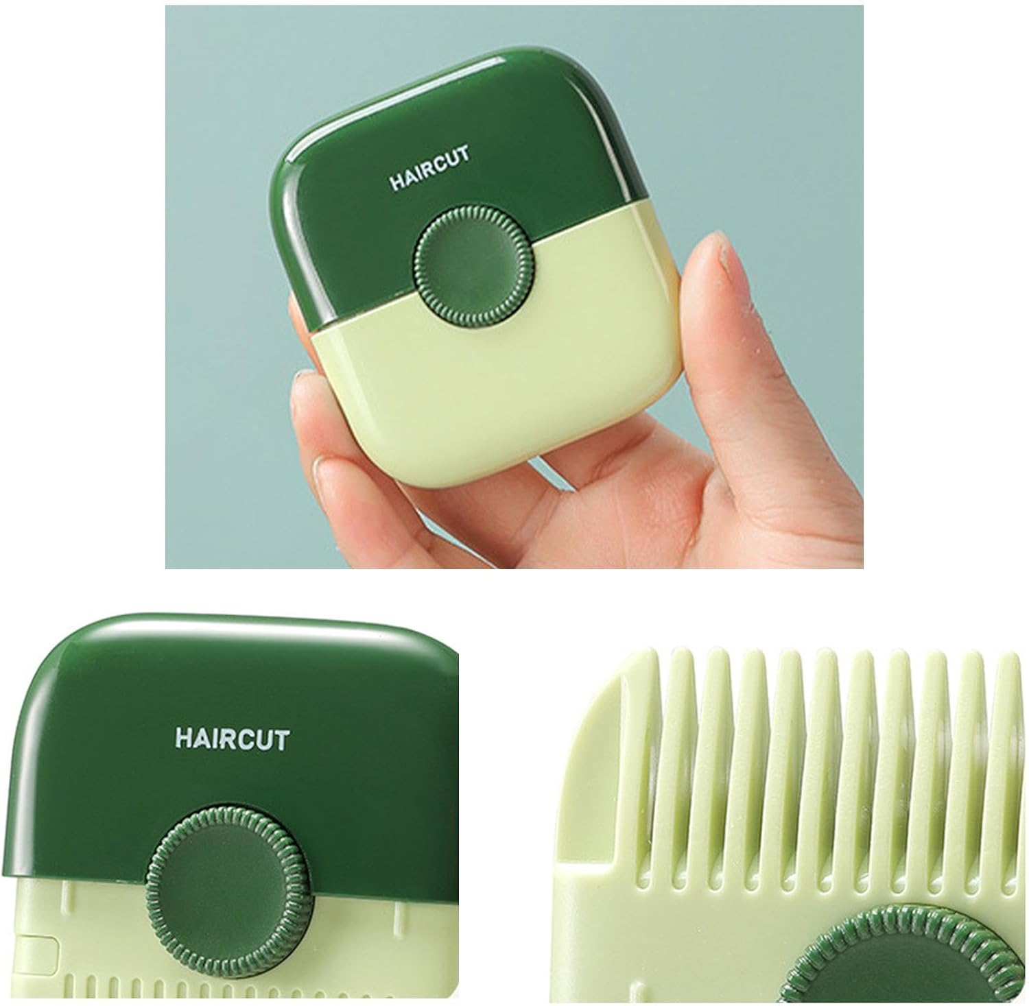 Hair Razor Comb | Hair Comb Double Side Scissors - Razor Hair Cutting Tool for Women, Children'S Haircut, Remove Split Ends Borato image number 2