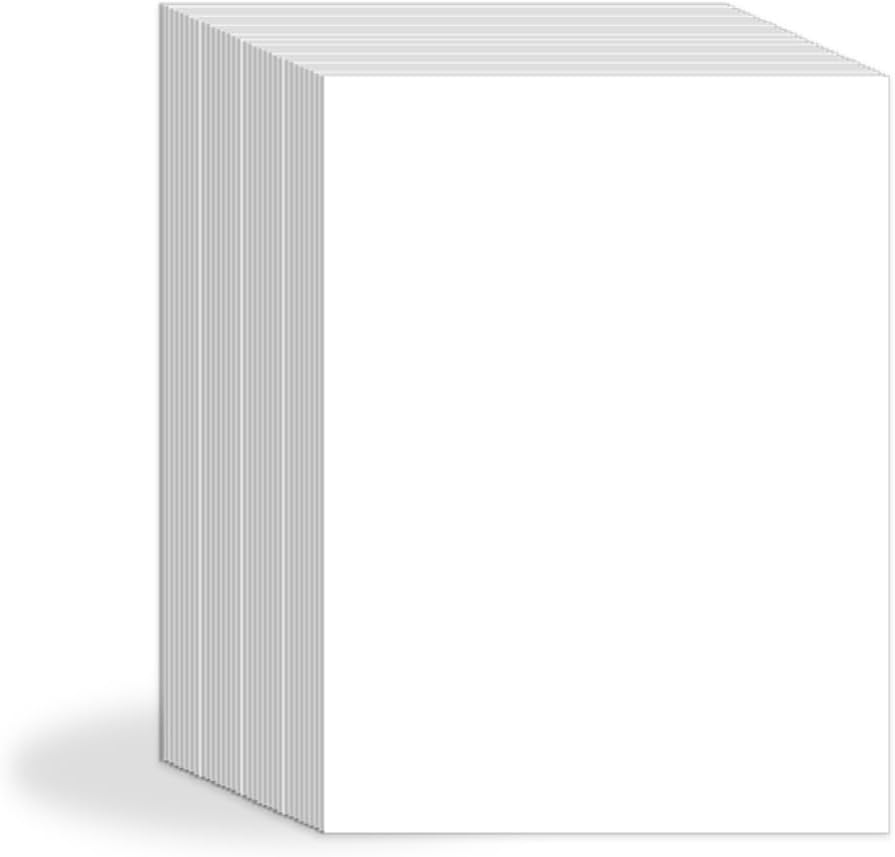 Sgphrzlt 100 Sheets 12.7X8.9 Cm High Glossy Photo Paper, 210Gsm Professional White Blank Picture Printer Paper, Premium Instant Dry Smooth Photographic Paper Fit for Inkjet Printers