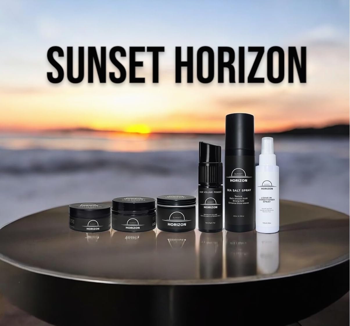 SUNSET HORIZON Hair CLAY - Matt Finish - Texture & Hold - 100 Grams image number 3