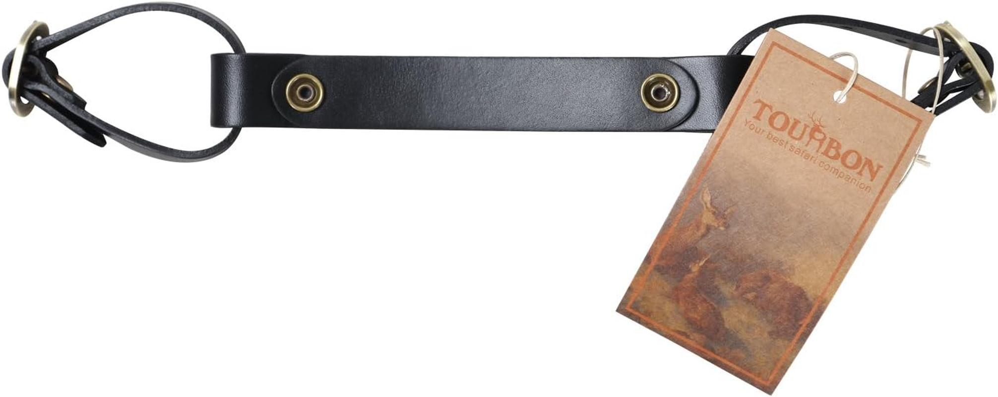 TOURBON Vintage Leather Bike Pack Accessories Bicycle Lift Frame Handle Lifter image number 4