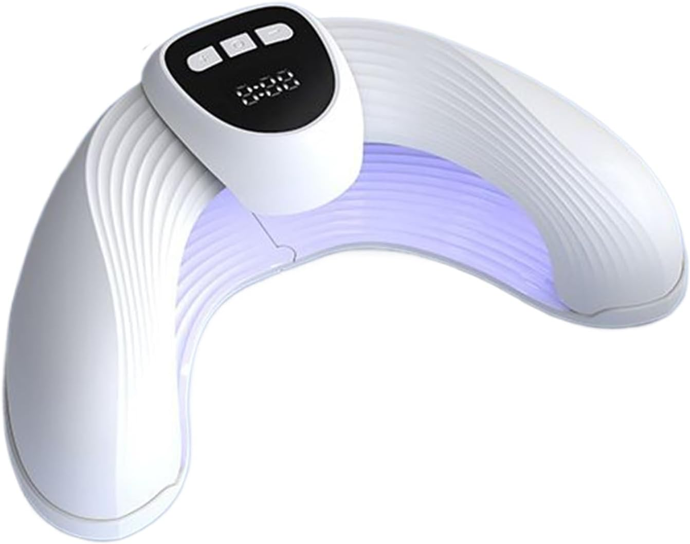 GEUGECY UV Nail Lamp | Lamp for Nails with Timer,Quick-Drying Dryer Foldable Tools for Polish Care Desk Travel Spa Camping Salon image number 5