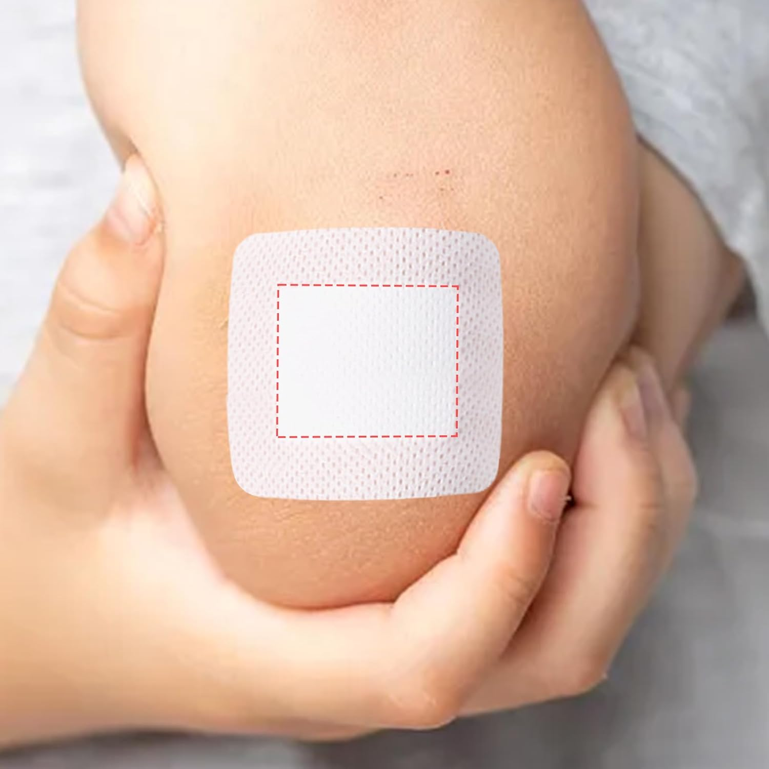 Adhesive Wound Dressings Pads Medium,Absorbent Breathable Dressings Patches Bandage,Individually Wrapped for Wounds First Aid(10X15Cm, 10PCS)